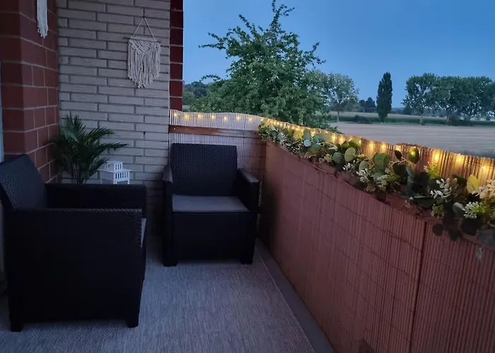 Lime Homes Balkon, Küche, Messe, Marienburg Apartamento Sarstedt